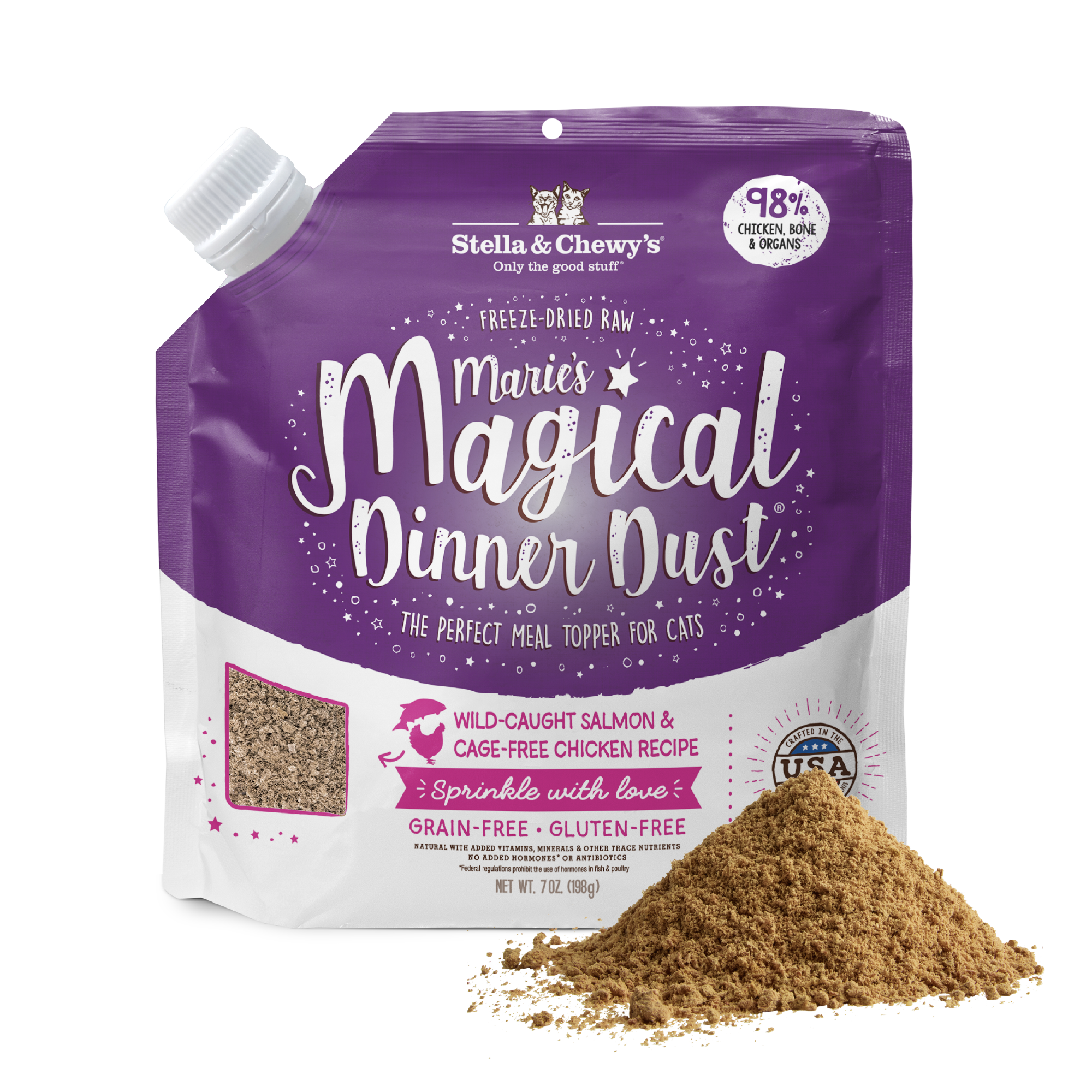 Marie’s Magical Dinner Dust Salmon & Chicken