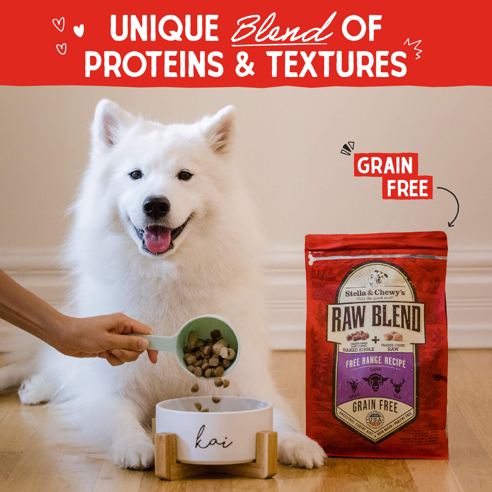Free Range Raw Blend Kibble