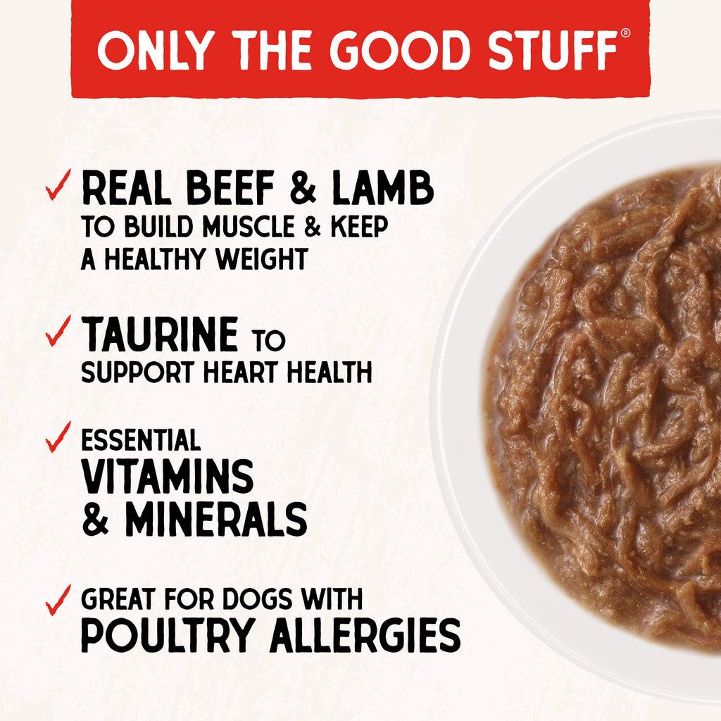 Stella's Shredrs Beef & Lamb Recipe in Broth
