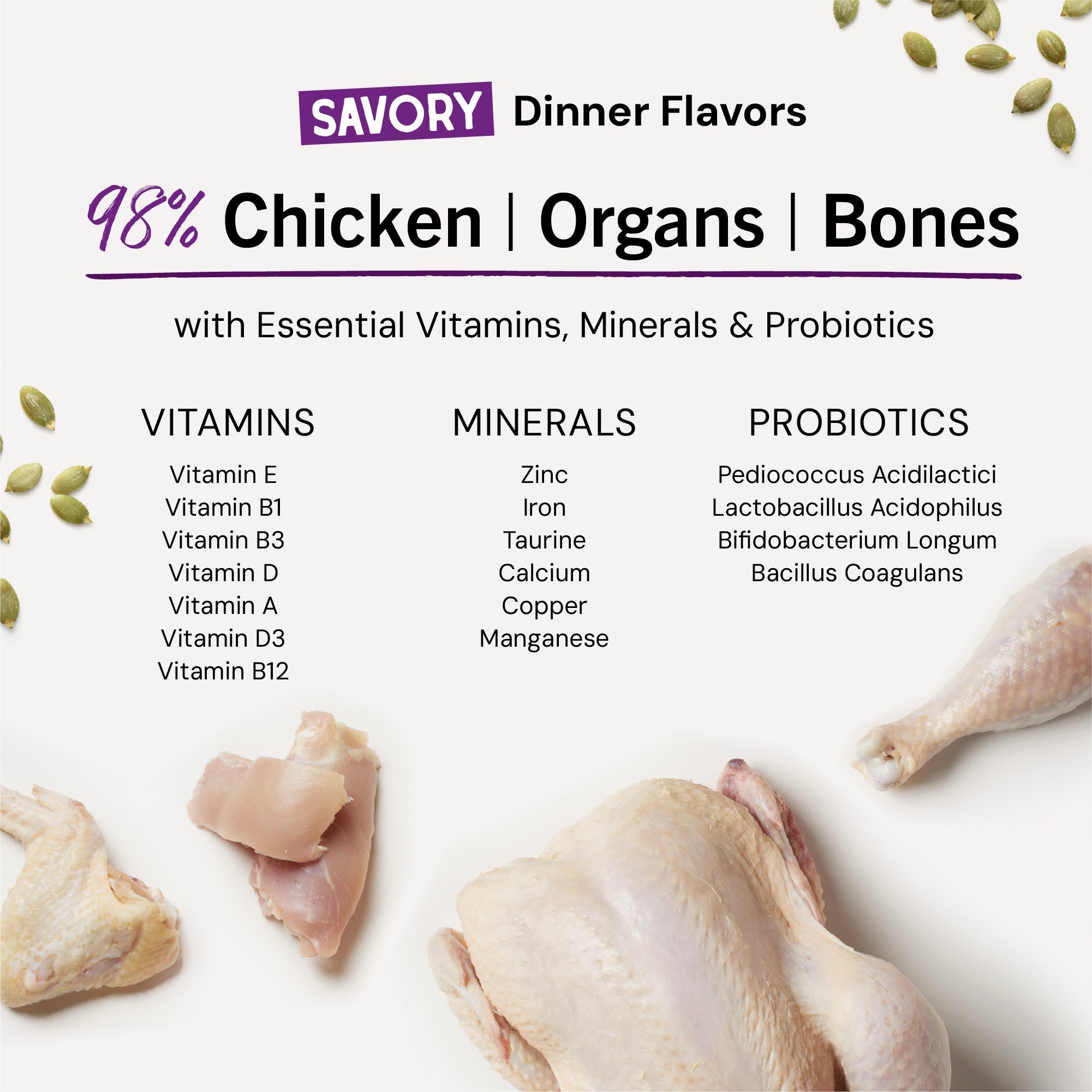Marie’s Magical Dinner Dust Cage-Free Chicken