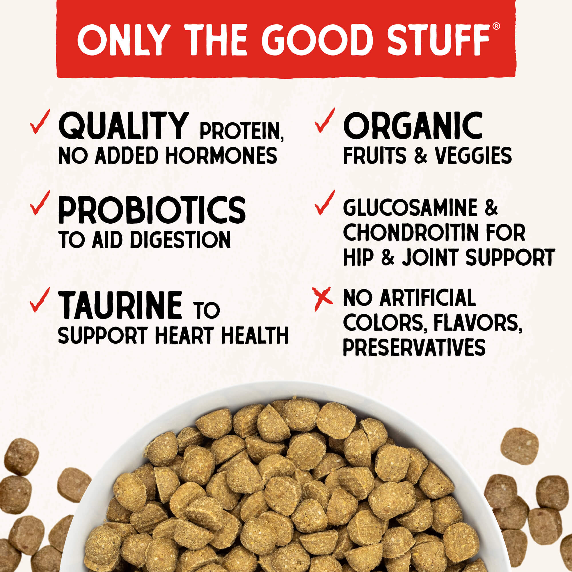 Beef Recipe with Pumpkin & Quinoa Raw Coated Kibble Wholesome Grains