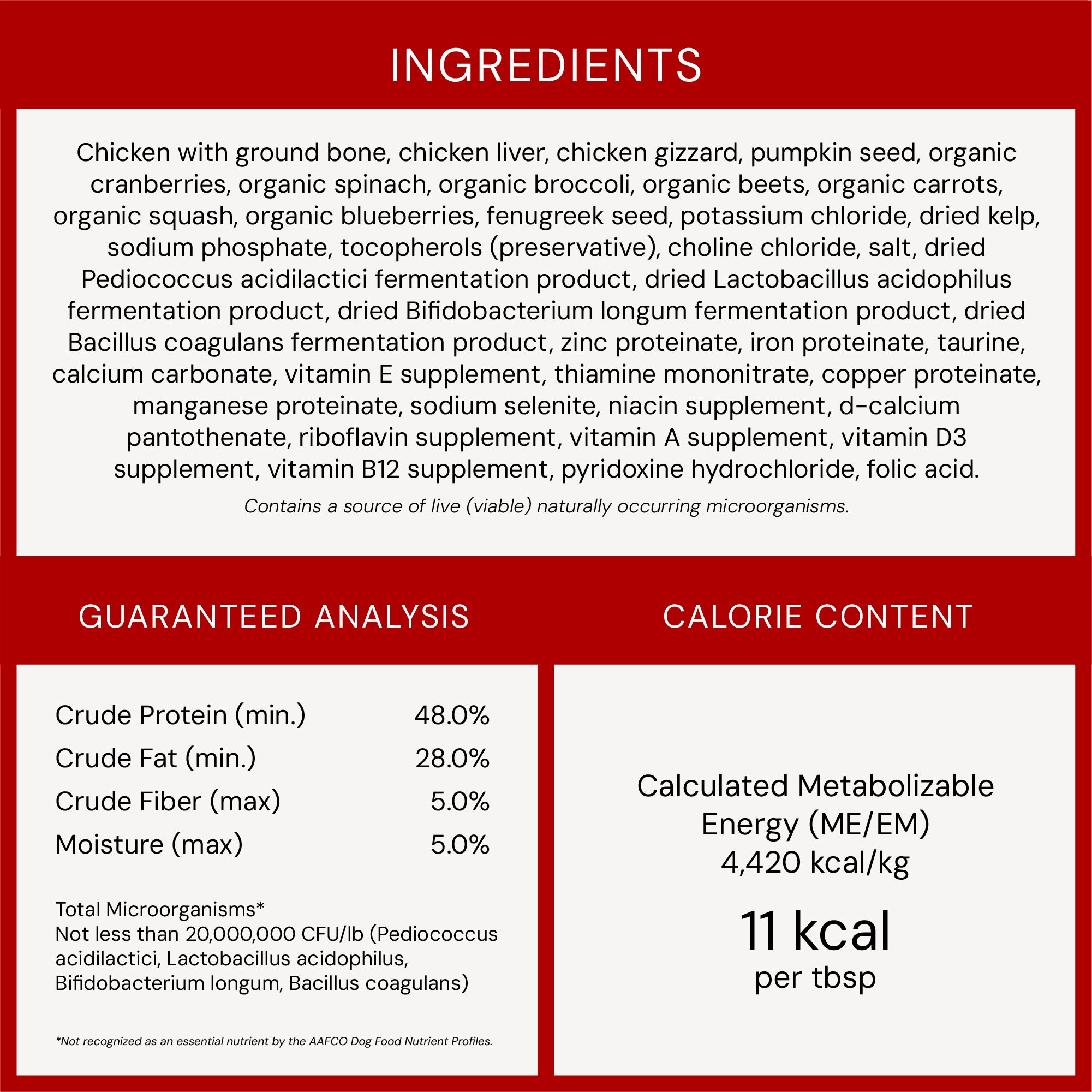 Marie’s Magical Dinner Dust Cage-Free Chicken