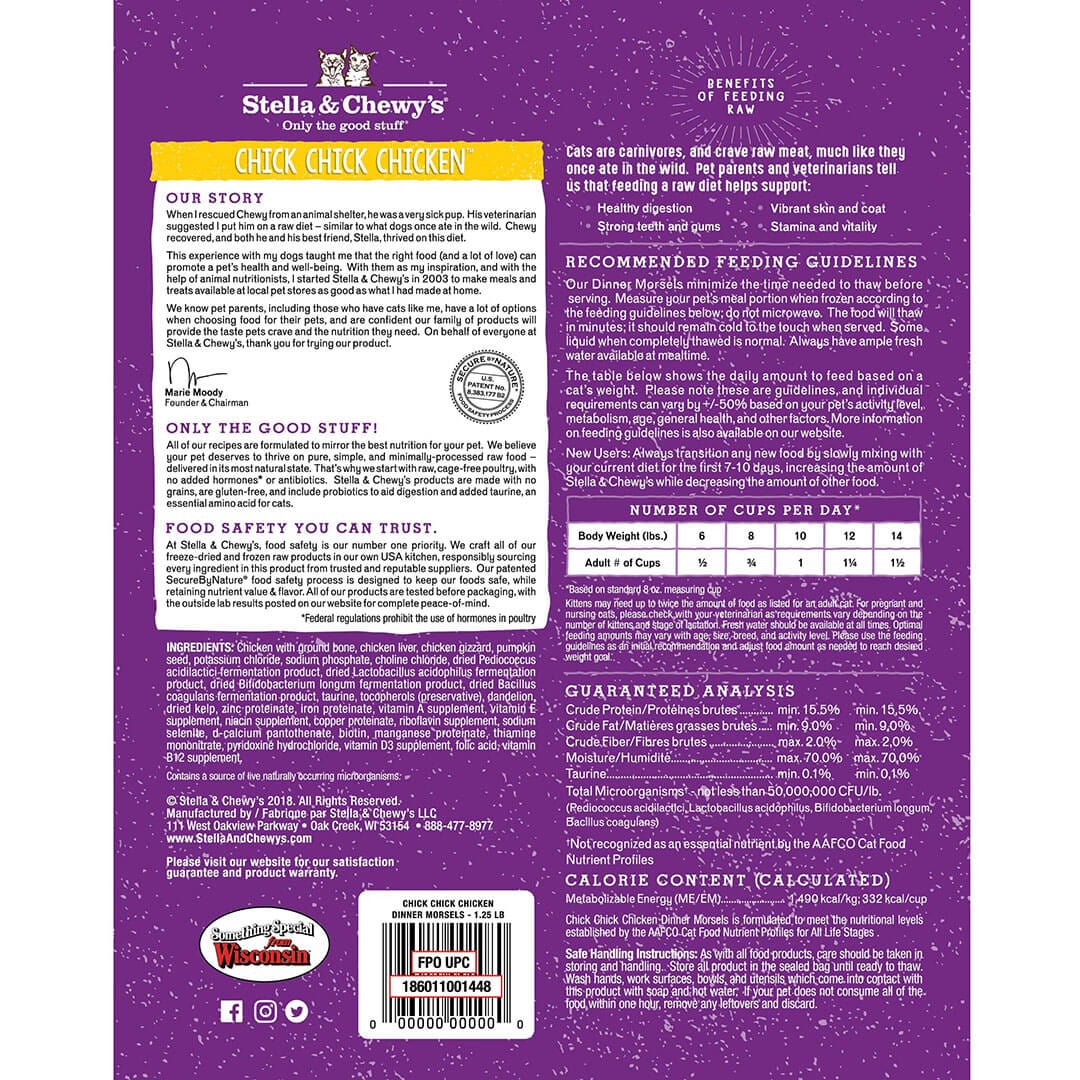 Chick, Chick Chicken Frozen Dinner Morsels