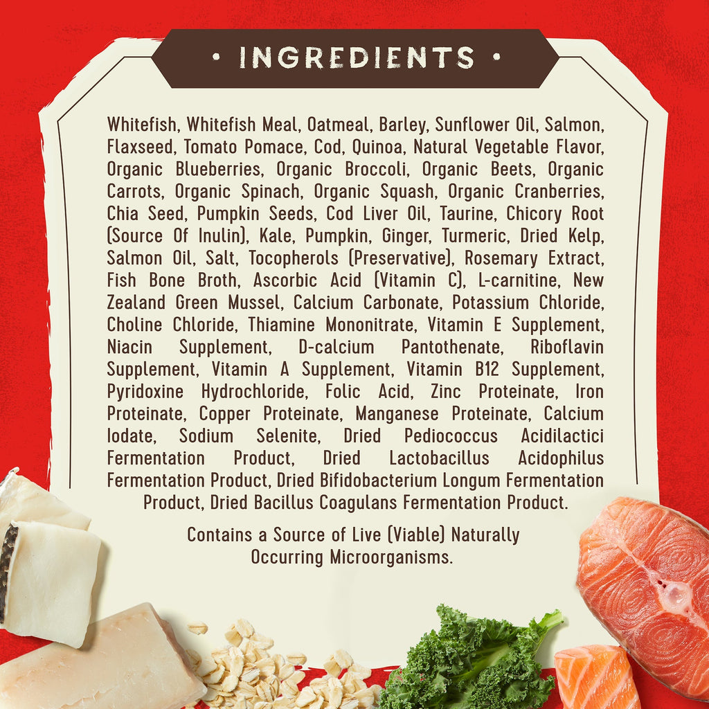 SuperBlends Raw Blend Whitefish & Salmon Recipe + Superfoods