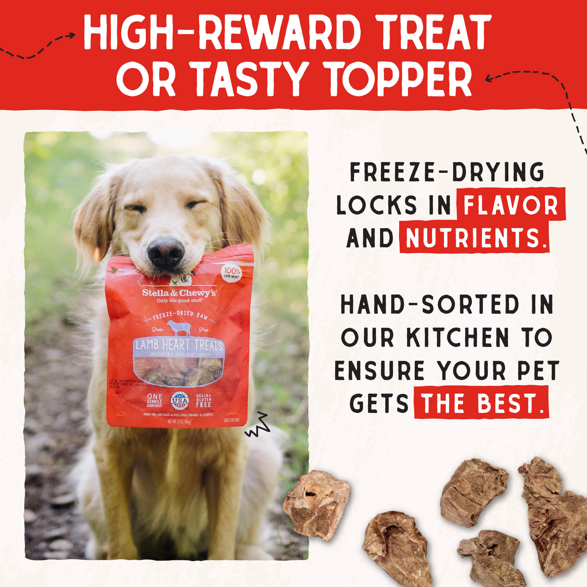 Lamb Heart Treats