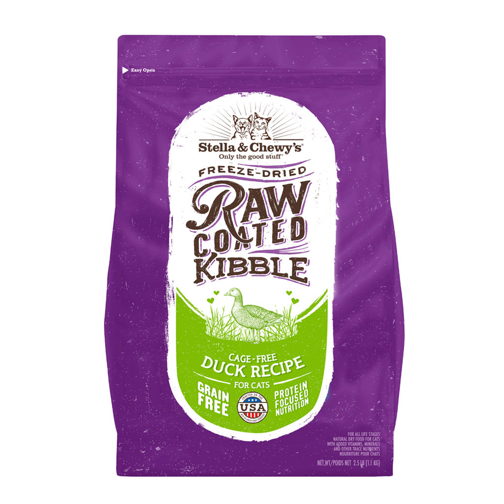 Raw Coated Kibble Cage-Free Duck Recipe
