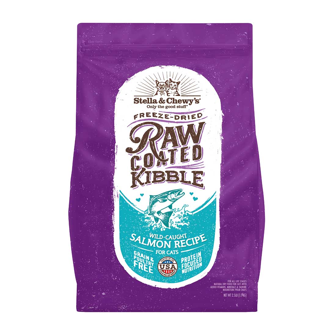 Raw Coated Kibble Wild-Caught Salmon Recipe