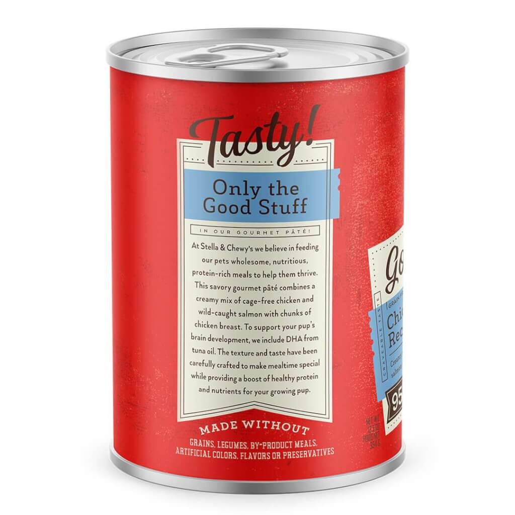 Gourmet Pâté for Puppies with Chicken & Salmon