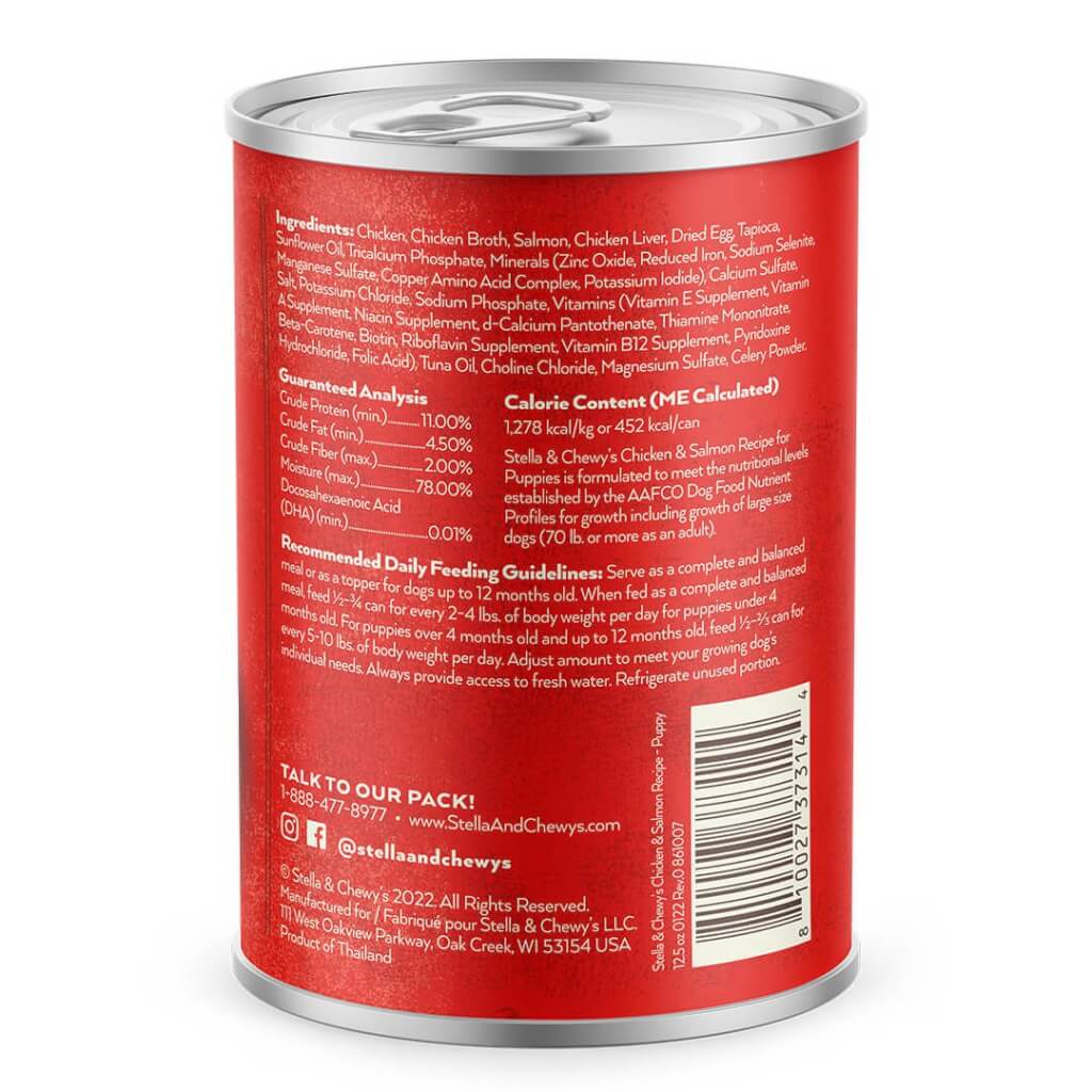 Gourmet Pâté for Puppies with Chicken & Salmon