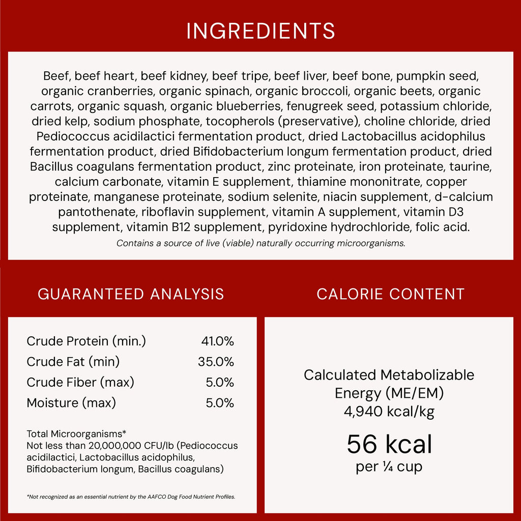 Stella’s Super Beef Meal Mixers