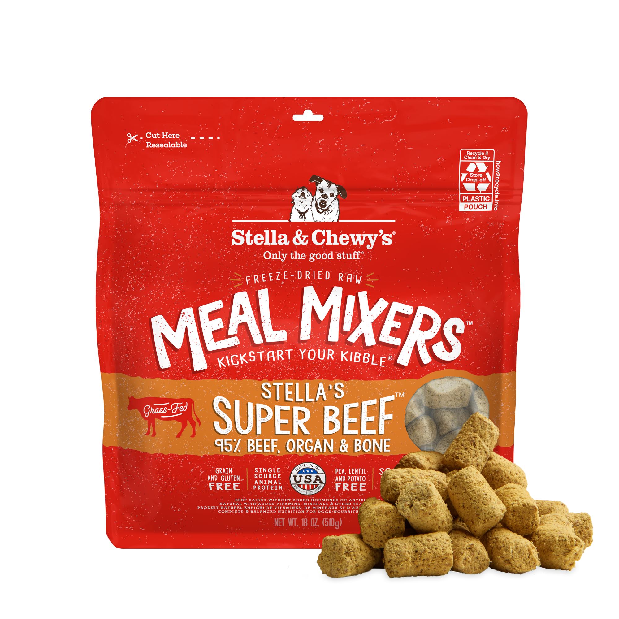 Stella’s Super Beef Meal Mixers