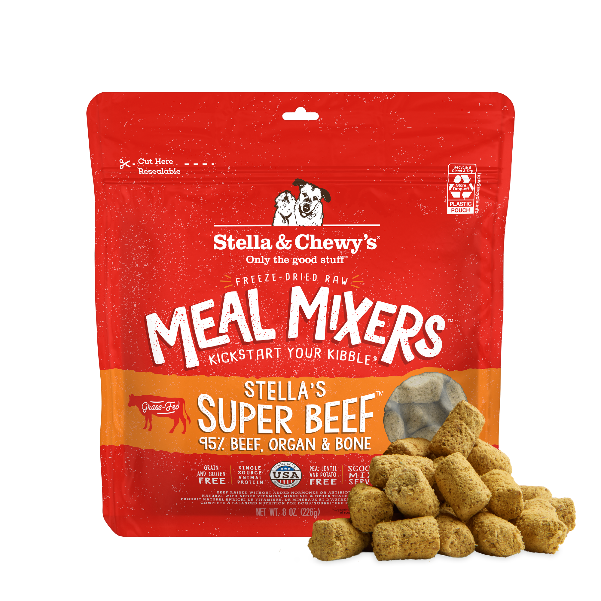 Stella’s Super Beef Meal Mixers