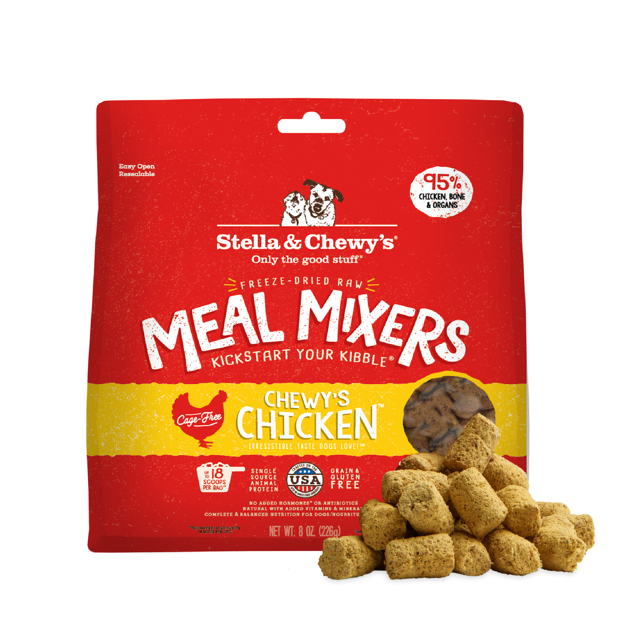 Chewy’s Chicken Meal Mixers