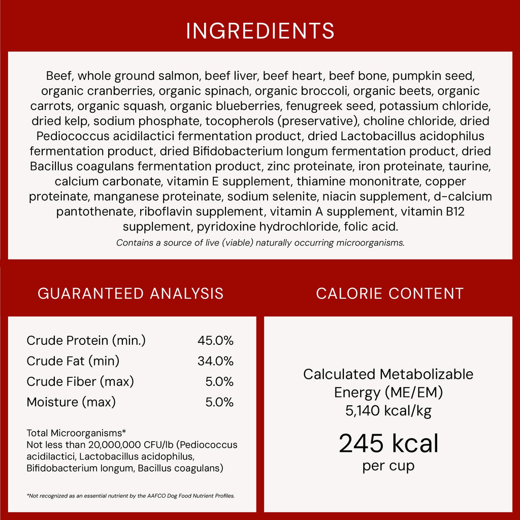 Perfectly Puppy Beef & Salmon Meal Mixers