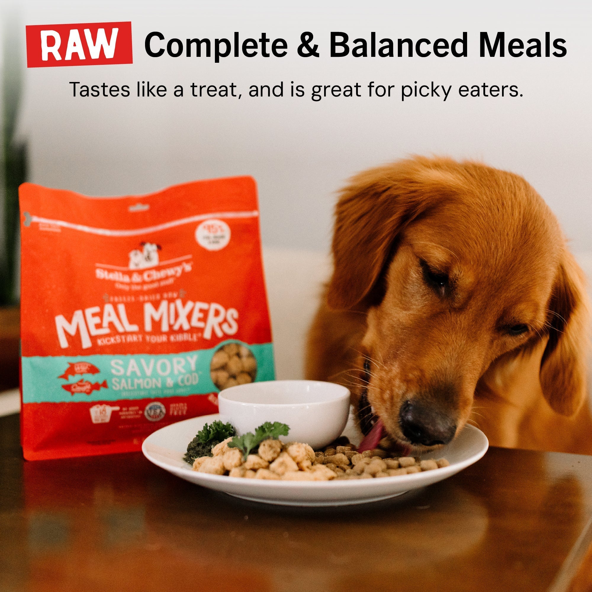 Savory Salmon & Cod Meal Mixers