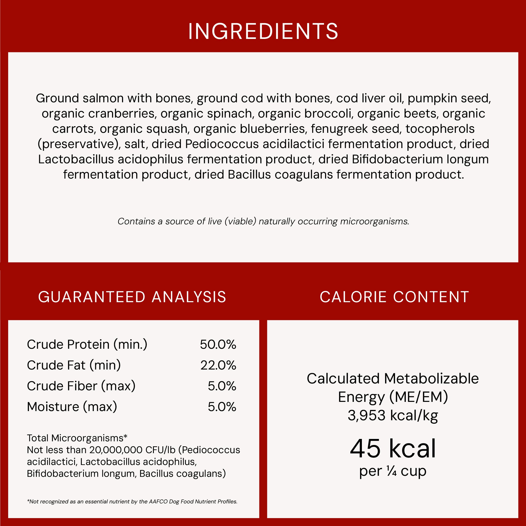 Savory Salmon & Cod Meal Mixers