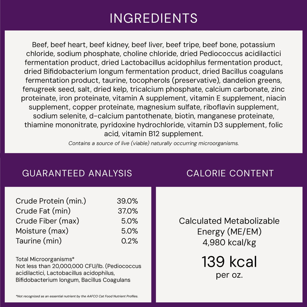 Bountiful Beef Freeze-Dried Raw Dinner Morsels