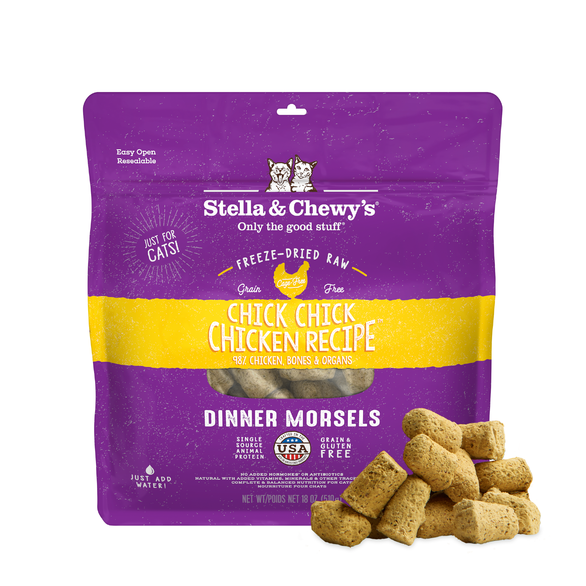 Chick, Chick Chicken Freeze-Dried Raw Dinner Morsels