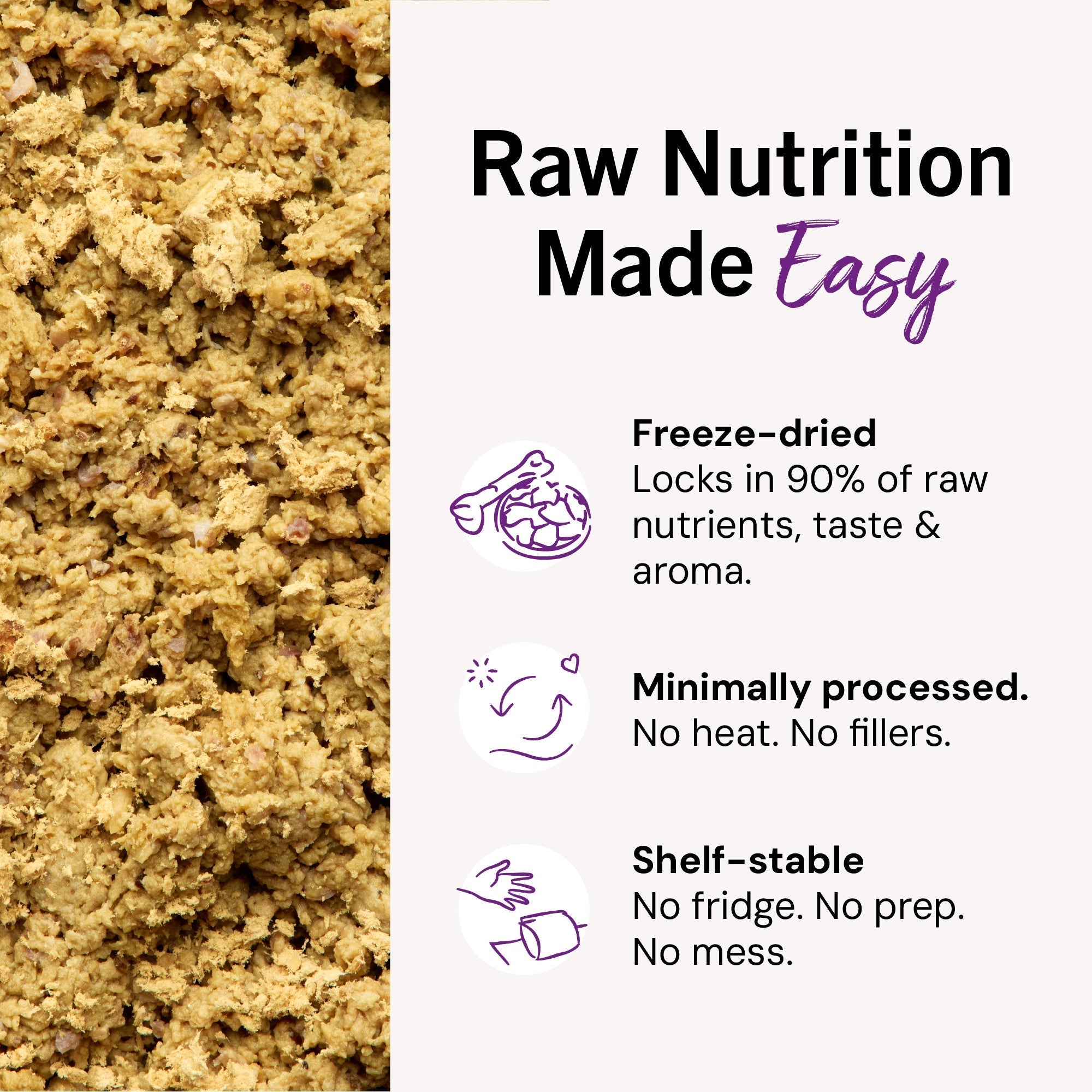 Sea-Licious Salmon & Cod Freeze-Dried Raw Dinner Morsels