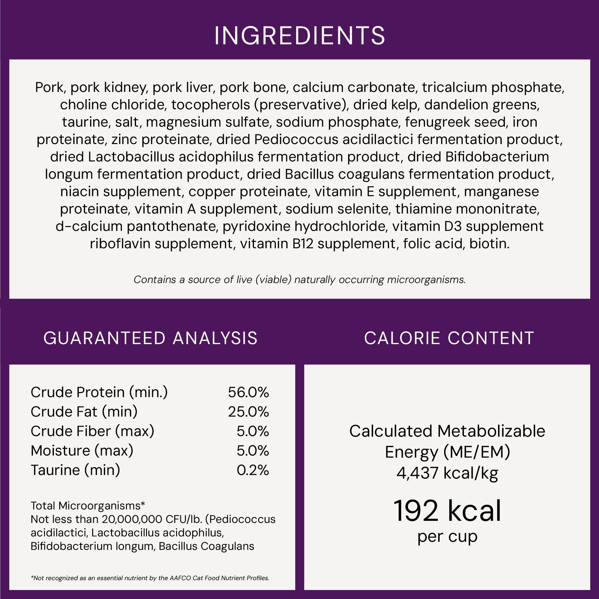 Plate Lickin' Pork Freeze-Dried Raw Dinner Morsels