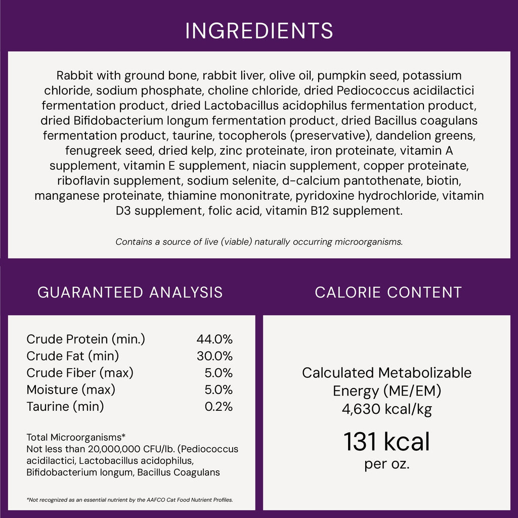 Absolutely Rabbit Freeze-Dried Raw Dinner Morsels