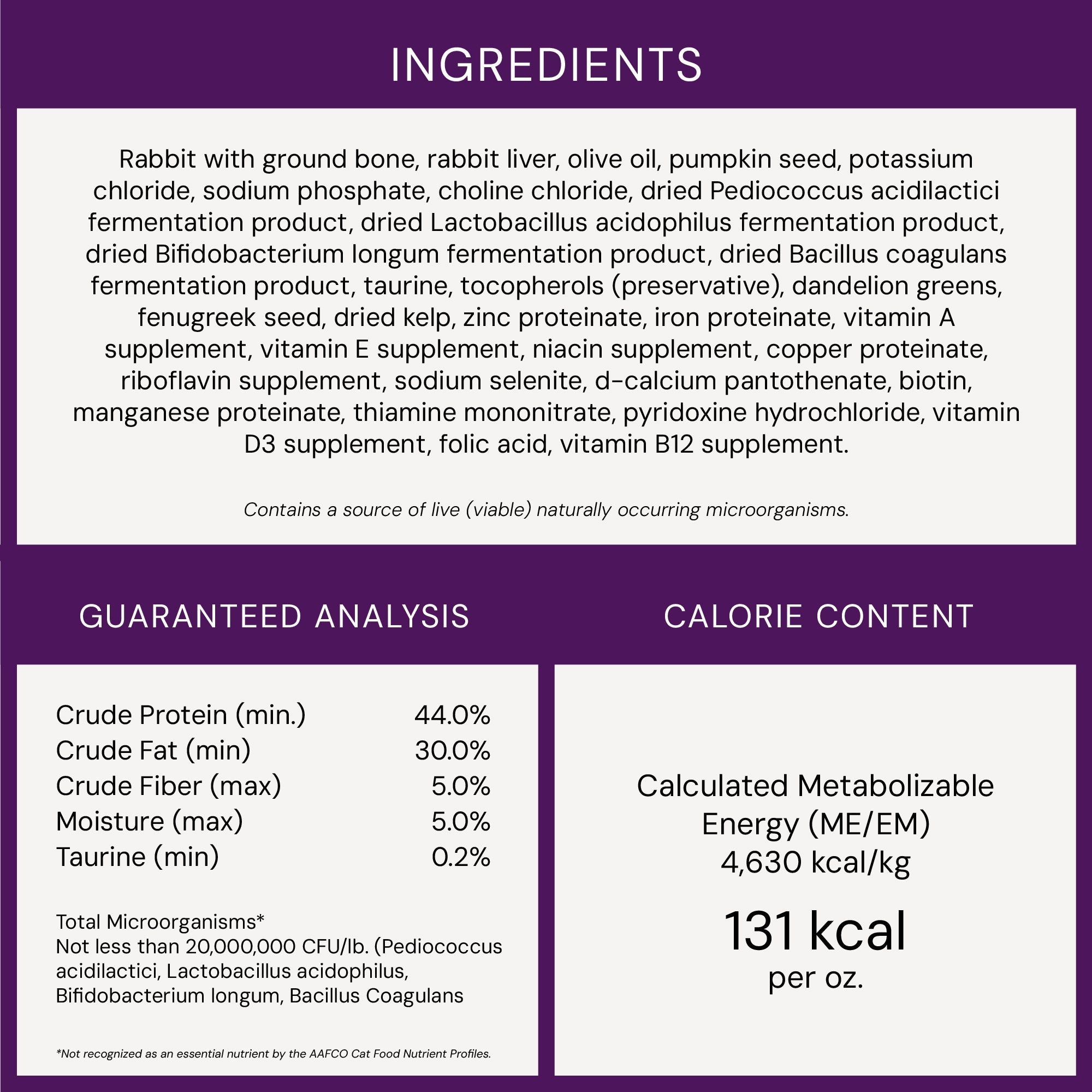 Absolutely Rabbit Freeze-Dried Raw Dinner Morsels