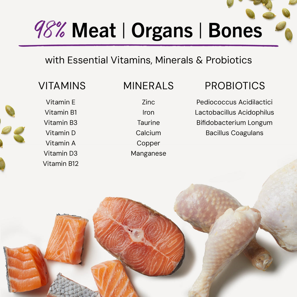 Yummy Lickin’ Salmon & Chicken Freeze-Dried Raw Dinner Morsels