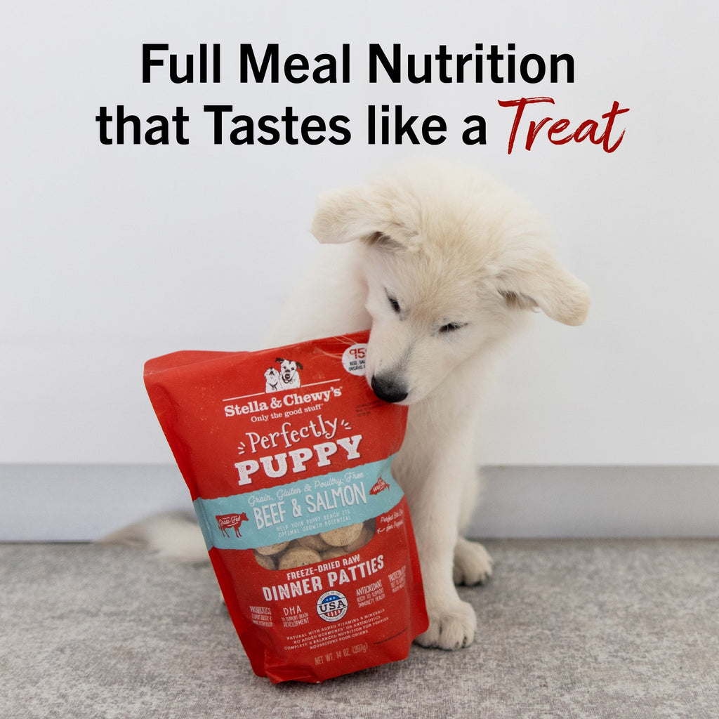 Beef & Salmon Puppy Patties