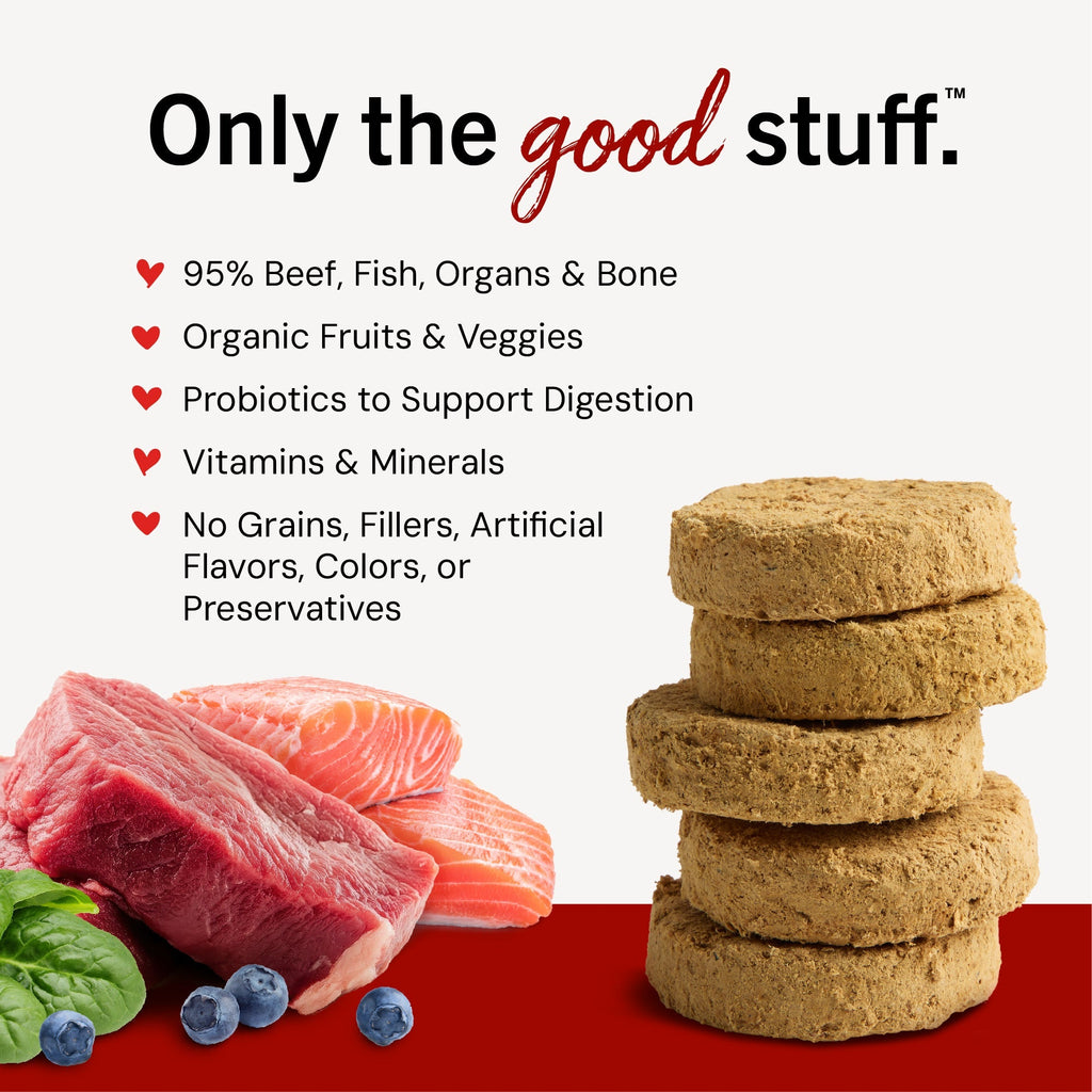 Surf ‘N Turf Freeze-Dried Raw Dinner Patties