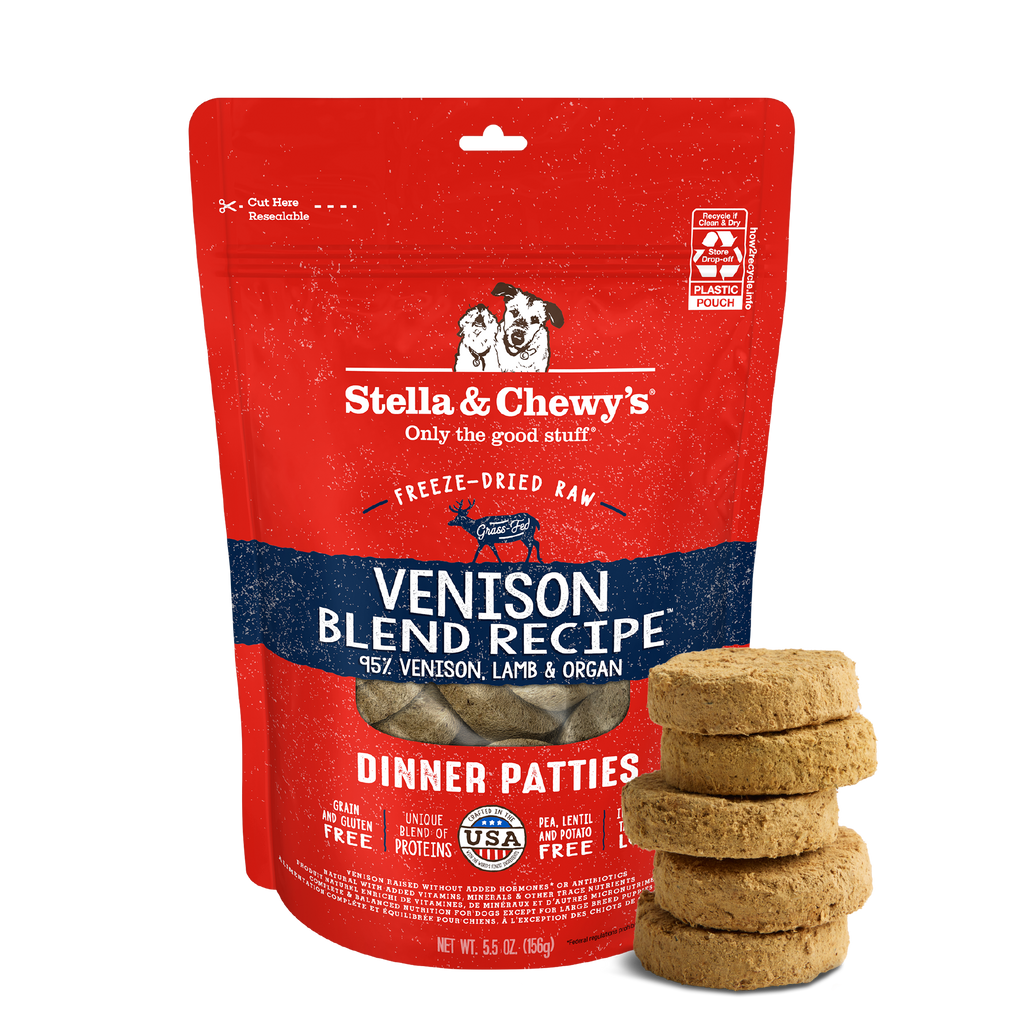 Venison Blend Freeze-Dried Raw Dinner Patties