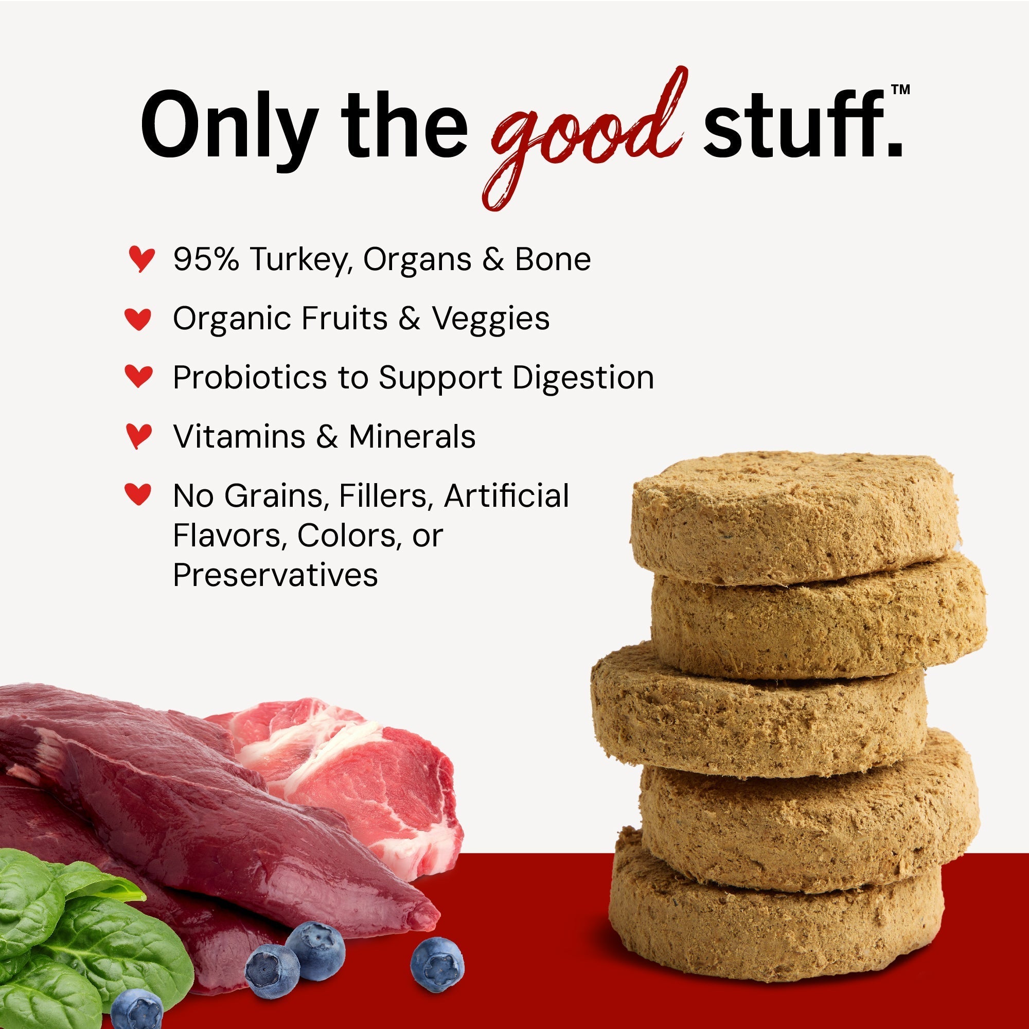 Simply Venison Freeze-Dried Raw Dinner Patties