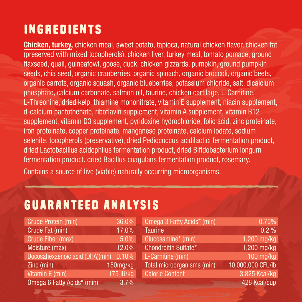 Wild Red Raw Coated Grain & Legume Free Puppy Prairie Recipe