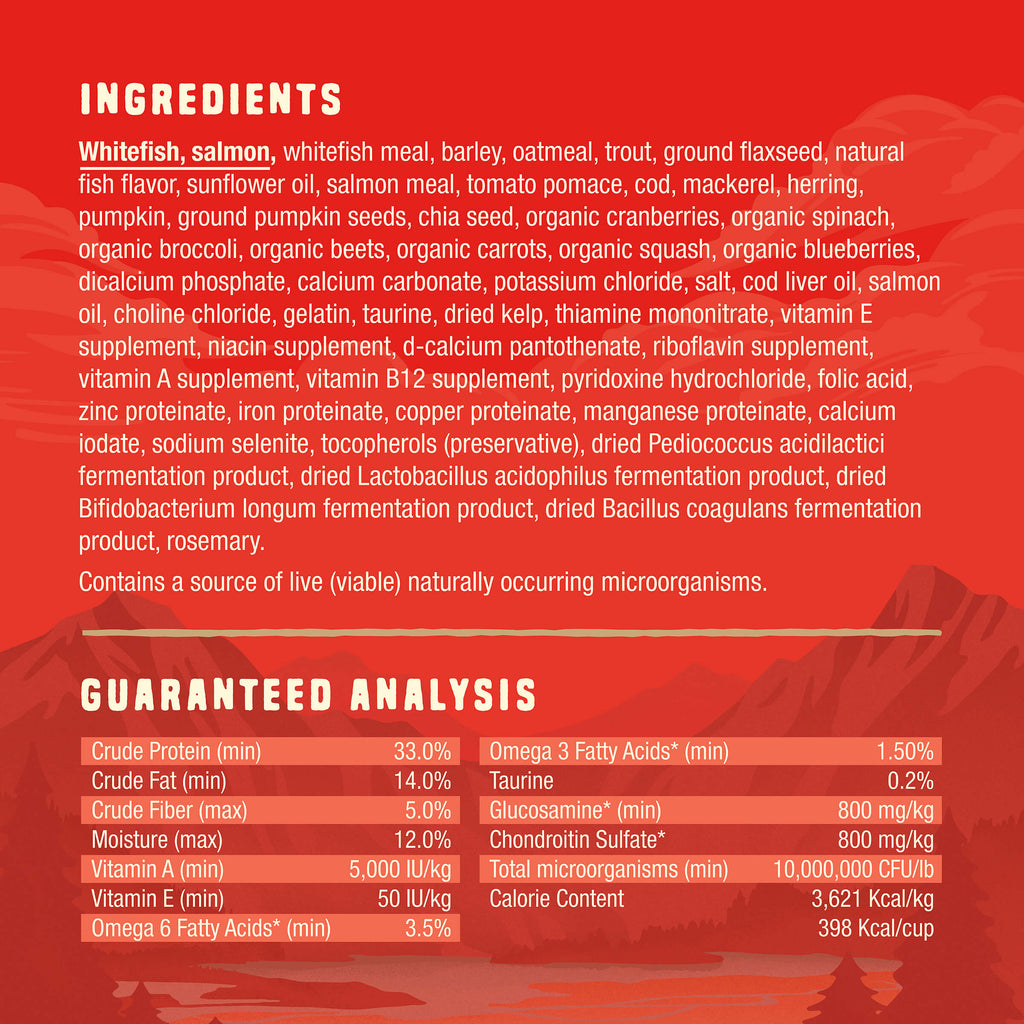 Wild Red Raw Coated Wholesome Grains Ocean Recipe