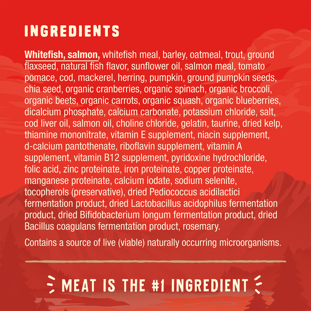 Wild Red Raw Coated Wholesome Grains Ocean Recipe