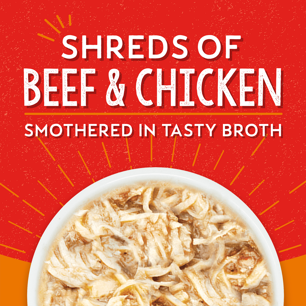 Lil' Bites Savory Stews Beef & Chicken Dinner in Broth