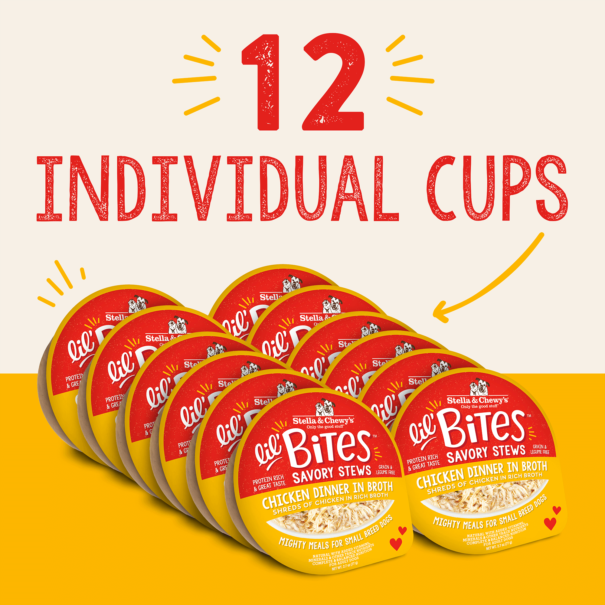 Lil' Bites Savory Stews Chicken Dinner in Broth