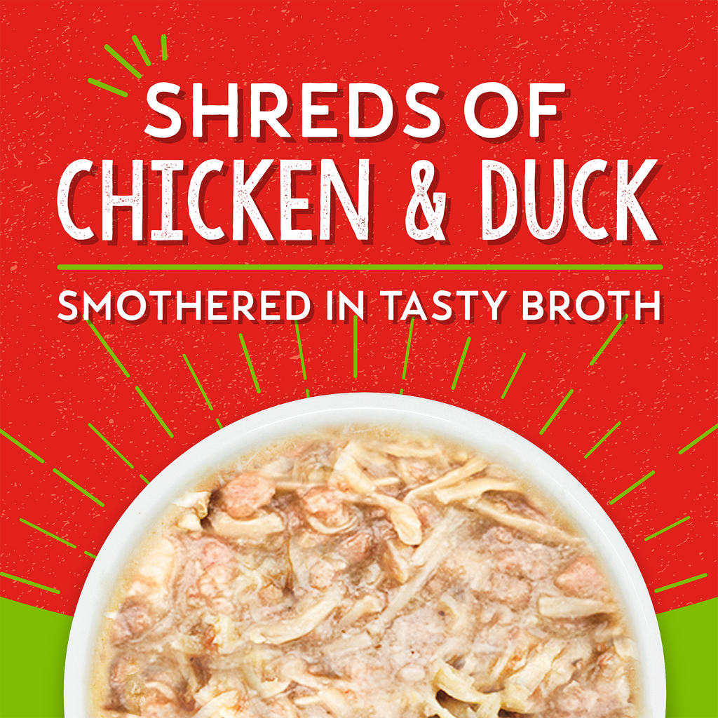 Lil' Bites Savory Stews Chicken & Duck Dinner in Broth