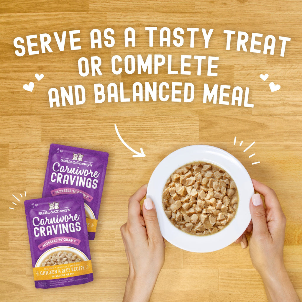 Carnivore Cravings Morsels'N'Gravy Chicken & Beef Recipe