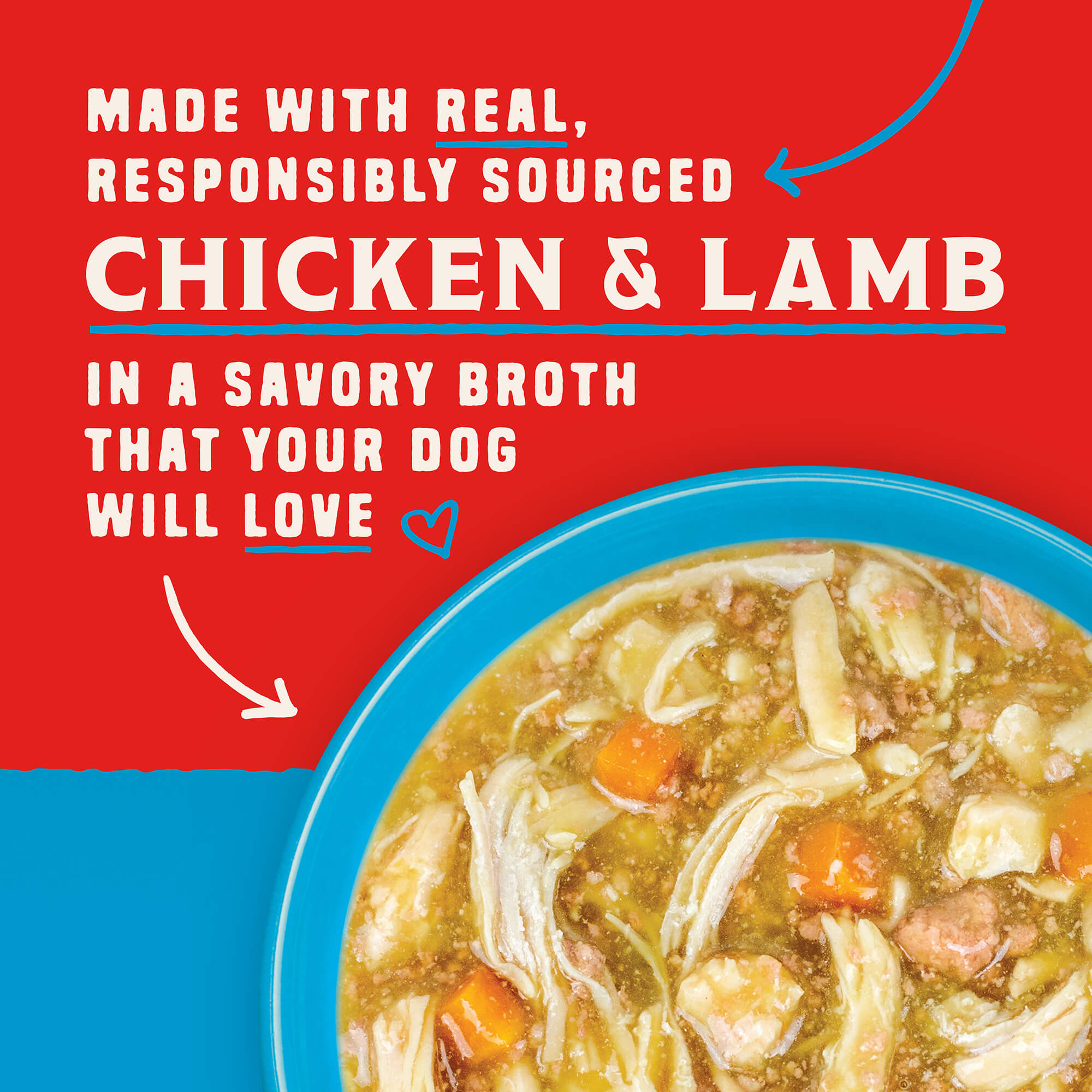 Wild Red Chicken & Lamb Stew
