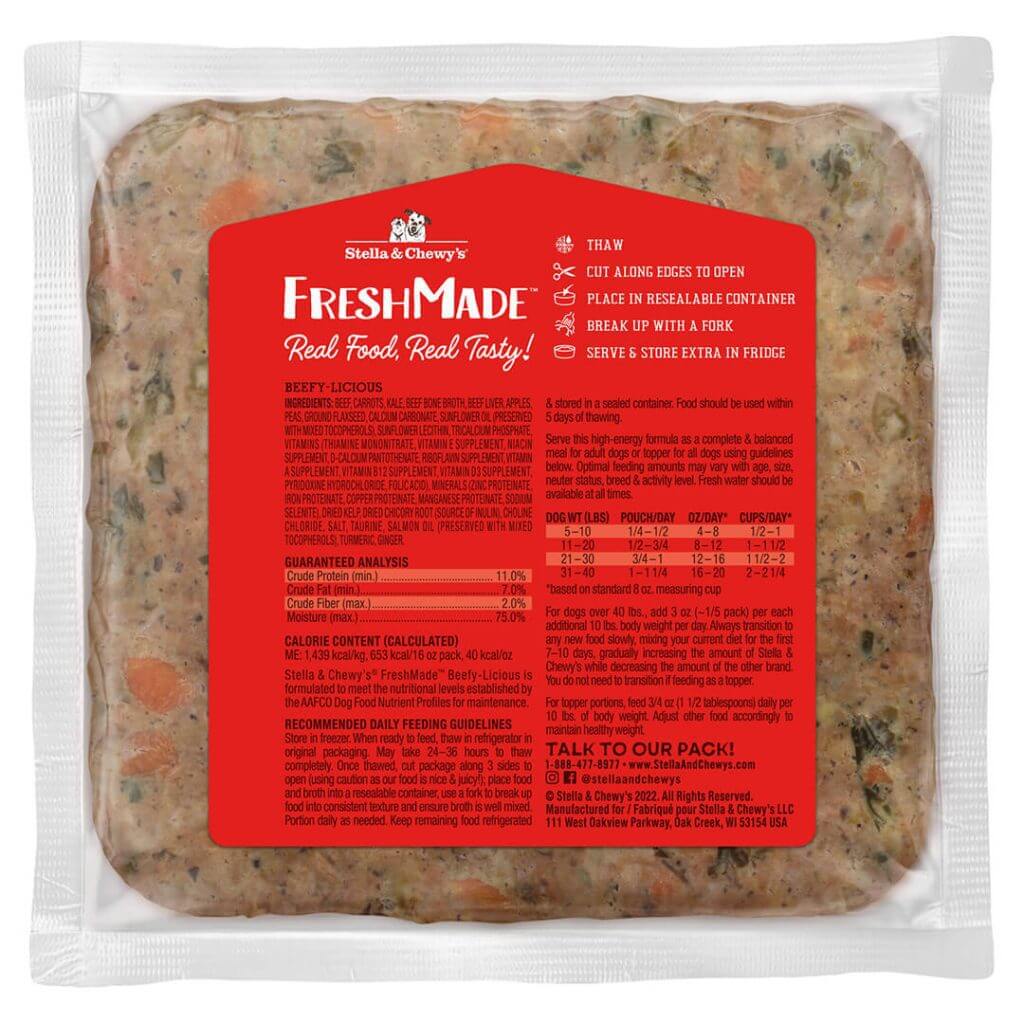 FreshMade Beefy-Licious Gently Cooked Dog Food