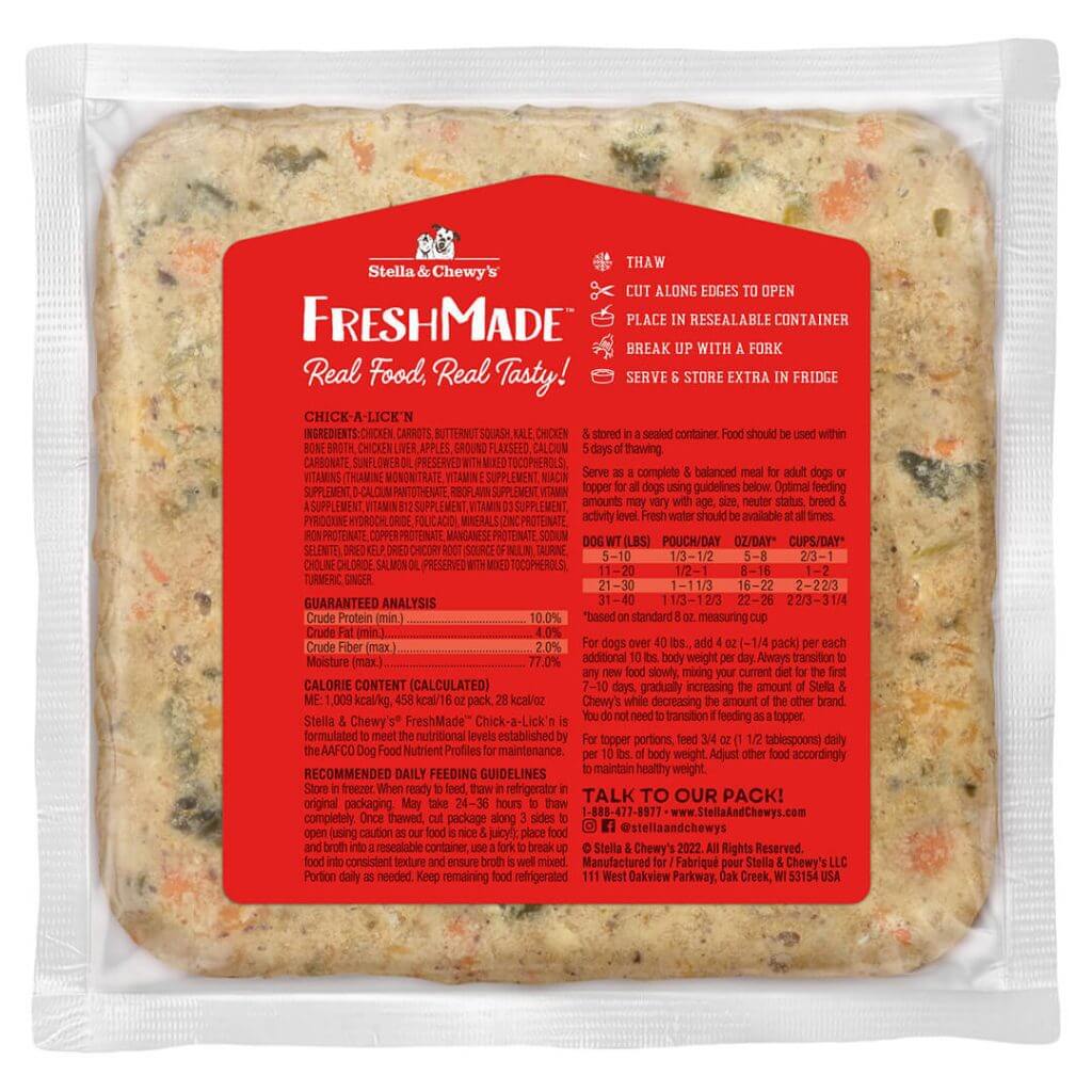 FreshMade Chick-a-Lick'n Gently Cooked Dog Food