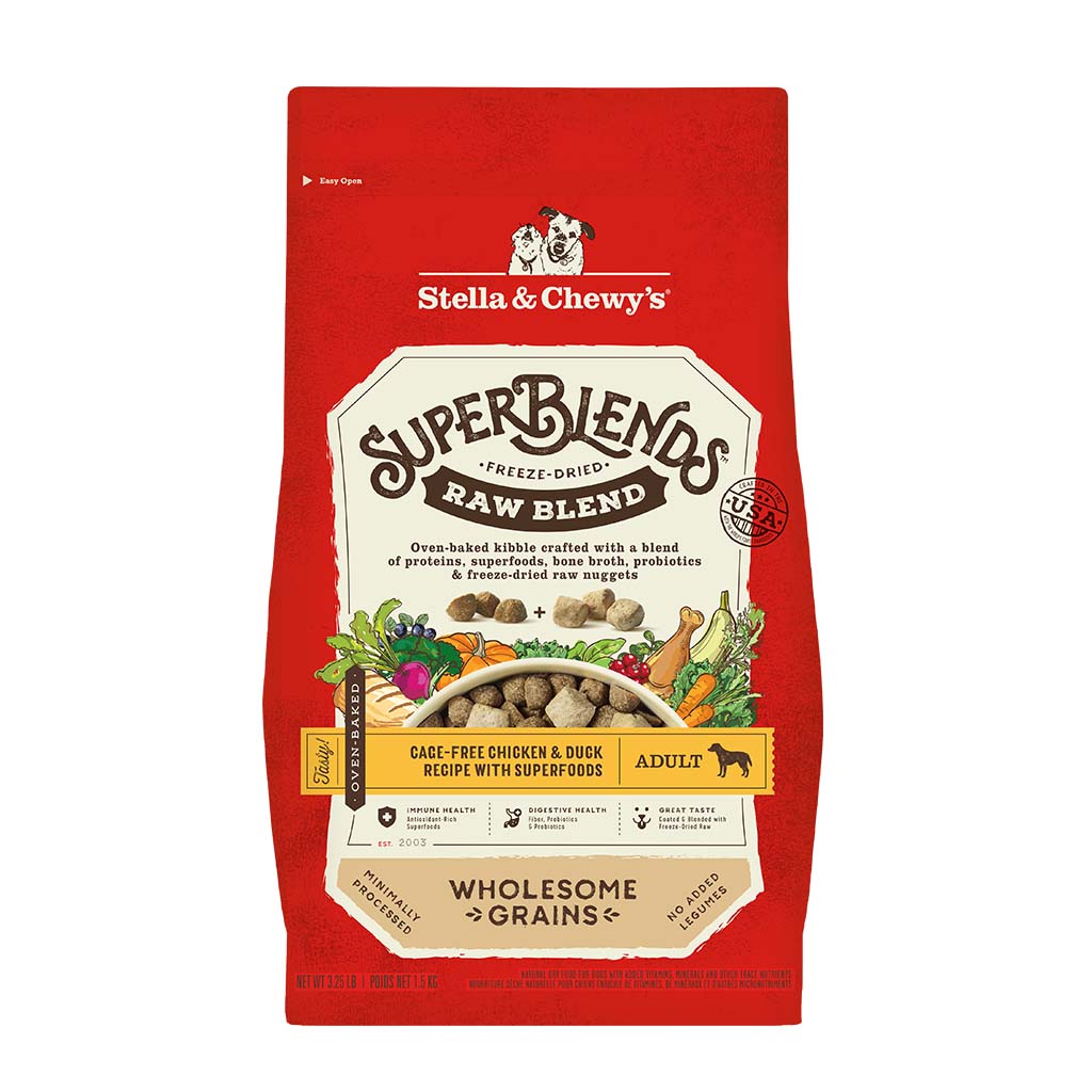 SuperBlends Raw Blend Chicken & Duck Recipe + Superfoods